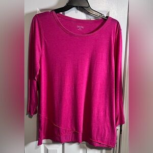 Calvin Klein Performance *NWT* Women’s 2XL Pink Long Sleeve Shirt